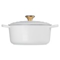 Okrągła Brytfanna Le Creuset 24cm Biała