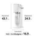 Saturator SodaStream Art White