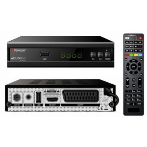 Tuner DVB-T2/C AX LION NS H.265 OPTICUM