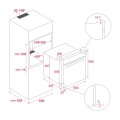Piekarnik Teka HLB 8418 P S BK Easy Steam