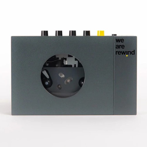 We are rewind - Przenośny odtwarzacz kaset z Bluetooth Grey