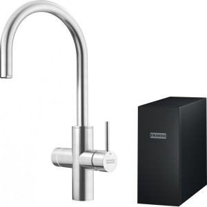 Bateria wielofunkcyjna Franke z zestawem startowym Mythos Water Hub All In One ze stała wylewką 160.0708.955 "PROMOCJA"