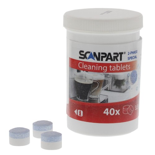 Scanpart 2-fazowe specjalne tabletki czyszczące (40szt)
