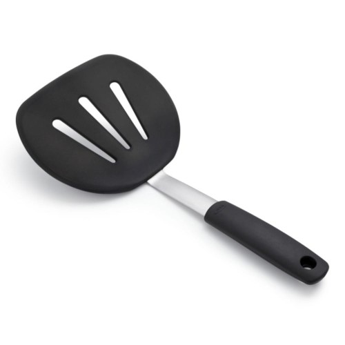 OXO - Łopatka silikonowa szeroka, czarna, Good Grips O-1071533