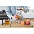 OXO - Tarka z pojemnikiem stalowo-czarna, Good Grips O-1057961