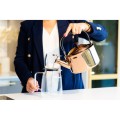 Vialli - Czajnik 1,5l z gwizdkiem Diamante złoty rose gold polerowany 1258