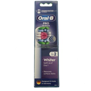 Końcówki do szczoteczki Oral-B EB18-2 pRX 3D White 2 szt.