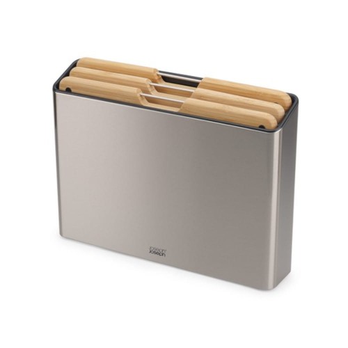 Zestaw 3 desek bambusowych Joseph Joseph w stojaku Folio Bamboo 60229