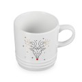 Kubek Le Creuset Noel Rudolph 350ml biały