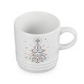 Kubek Le Creuset Noel Choinka 350ml biały