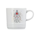 Kubek Le Creuset Noel Santa 350ml biały