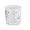 Kubek Le Creuset Noel Mikołaj 350ml biały