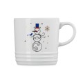 Kubek Le Creuset Noel Mikołaj 350ml biały