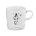 Kubek Le Creuset Noel Mikołaj 350ml biały