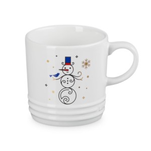 Kubek Le Creuset Noel Bałwanek 350ml biały