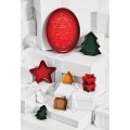 Talerz do serwowania Le Creuset Santa owalny 36cm wiśniowy