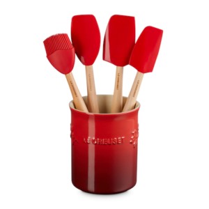 Zestaw akcesoriów Le Creuset Holly wiśniowy