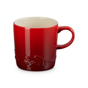 Kubek Le Creuset Holly 350ml wiśniowy