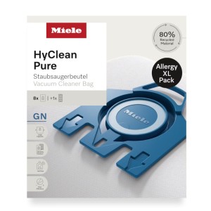 Worki do odkurzaczy Miele GN Allergy XL HyClean Pure 8szt z 1szt filtra HEPA AirClean SF-HA 50