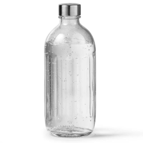 Szklana butelka na wodę Aarke 800ml polerowana stal