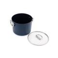 Garnek wysoki Joseph Joseph Space 25cm ze składanymi uchwytami + pokrywka 45045