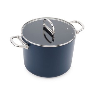 Garnek wysoki Joseph Joseph Space 25cm ze składanymi uchwytami + pokrywka 45045