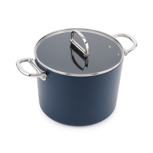 Garnek wysoki Joseph Joseph Space 25cm ze składanymi uchwytami + pokrywka 45045