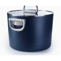 Garnek wysoki Joseph Joseph Space 25cm ze składanymi uchwytami + pokrywka 45045