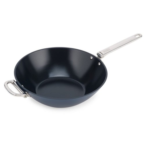 Wok Joseph Joseph Space 32cm ze składanymi uchwytami 45048