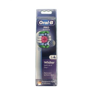 Końcówki do szczoteczki Oral-B EB18-4 3D White 4 szt.