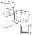 Kuchenka mikrofalowa do zabudowy Electrolux LMS4253TMW