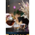 Vialli - Zaparzacz do herbaty 1000 ml Tulip złoty mat 29316