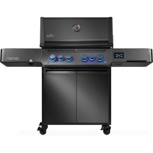 Grill gazowy Napoleon PHANTOM Prestige 500 z palnikiem rożna i palnikiem bocznym Sizzle Zone, Czarny mat WiFi P500VXRSIBPK-PL-PHM 