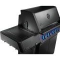 Grill gazowy Napoleon PHANTOM Prestige 500 z palnikiem rożna i palnikiem bocznym Sizzle Zone, Czarny mat WiFi P500VXRSIBPK-PL-PHM