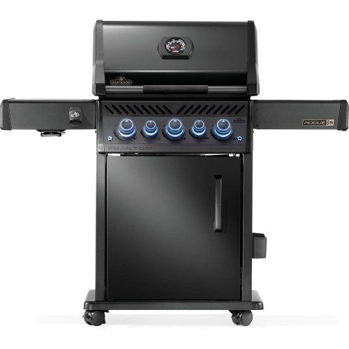 Grill gazowy Napoleon PHANTOM Rogue PRO-S 425 z palnikiem rożna i palnikiem bocznym Sizzle Zone, Czarny mat RPS425RSIBPK-2-PL-PHM