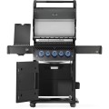 Grill gazowy Napoleon PHANTOM Rogue PRO-S 425 z palnikiem rożna i palnikiem bocznym Sizzle Zone, Czarny mat RPS425RSIBPK-2-PL-PHM