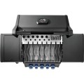 Grill gazowy Napoleon PHANTOM Rogue PRO-S 425 z palnikiem rożna i palnikiem bocznym Sizzle Zone, Czarny mat RPS425RSIBPK-2-PL-PHM