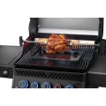Grill gazowy Napoleon PHANTOM Rogue PRO-S 425 z palnikiem rożna i palnikiem bocznym Sizzle Zone, Czarny mat RPS425RSIBPK-2-PL-PHM