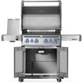 Grill gazowy Napoleon Rogue PRO-S 525 z palnikiem rożna i palnikiem bocznym Sizzle Zone, Stal Szlachetna RPS525RSIBPSS-2-PL
