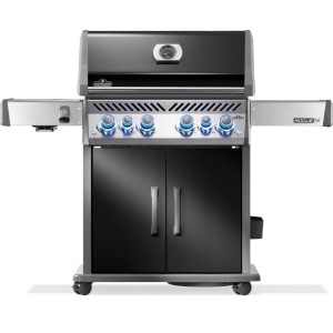 Grill gazowy Napoleon Rogue PRO-S 525 z palnikiem rożna i palnikiem bocznym Sizzle Zone, Czarny RPS525RSIBPK-2-PL 