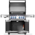 Grill gazowy Napoleon Rogue PRO-S 525 z palnikiem rożna i palnikiem bocznym Sizzle Zone, Czarny RPS525RSIBPK-2-PL