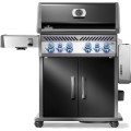 Grill gazowy Napoleon Rogue PRO-S 525 z palnikiem rożna i palnikiem bocznym Sizzle Zone, Czarny RPS525RSIBPK-2-PL