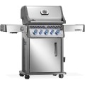 Grill gazowy Napoleon Rogue PRO-S 425 z palnikiem rożna i palnikiem bocznym Sizzle Zone, Stal Szlachetna RPS425RSIBPSS-2-PL