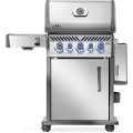 Grill gazowy Napoleon Rogue PRO-S 425 z palnikiem rożna i palnikiem bocznym Sizzle Zone, Stal Szlachetna RPS425RSIBPSS-2-PL