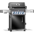 Grill gazowy Napoleon Rogue PRO-S 425 z palnikiem rożna, palnikiem bocznym Sizzle Zone i rożnem w komplecie, Czarny RPS425RSIBPK-2-PL-R