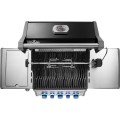 Grill gazowy Napoleon Rogue PRO-S 425 z palnikiem rożna, palnikiem bocznym Sizzle Zone i rożnem w komplecie, Czarny RPS425RSIBPK-2-PL-R