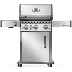 Grill gazowy Napoleon Rogue PRO 425 z palnikiem bocznym Sizzle Zone, Stal Szlachetna RP425SIBPSS-2-PL