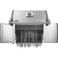 Grill gazowy Napoleon Rogue PRO 425 z palnikiem bocznym Sizzle Zone, Stal Szlachetna RP425SIBPSS-2-PL