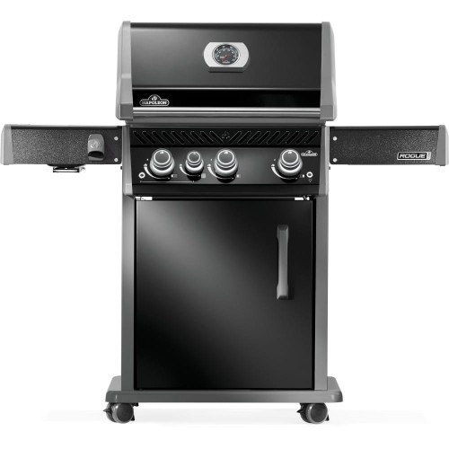 Grill gazowy Napoleon Rogue PRO 425 z palnikiem bocznym Sizzle Zone, Czarny RP425SIBPK-2-PL