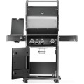 Grill gazowy Napoleon Rogue PRO 425 z palnikiem bocznym Sizzle Zone, Czarny RP425SIBPK-2-PL